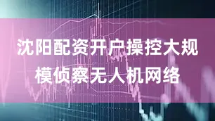 沈阳配资开户操控大规模侦察无人机网络